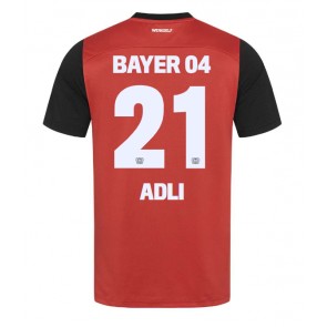 Bayer Leverkusen Amine Adli #21 Domaci Dres 2024-25 Kratak Rukavima